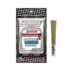 SLUGGERS HIT MINI INFUSED PREROLLS & BLUNTS / WHITE CHERRY GELATO-HYBRID- 5 PACK